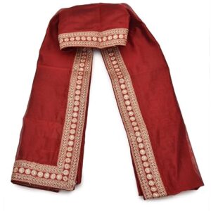 Sequin Work|Embroidery Dupatta (DUPATTA ONLY)