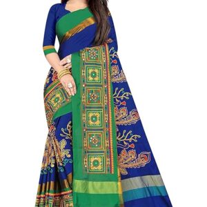 Women's Kutch work embroidered Exclusive wear saree