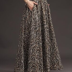 Women Stylish, Highly Flared Elasticated Waist Trouser