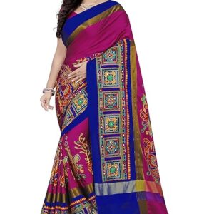 Women's Kutch work embroidered Exclusive wear saree