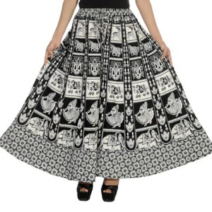 Women Flared Multicolor Pure Cotton Trousers