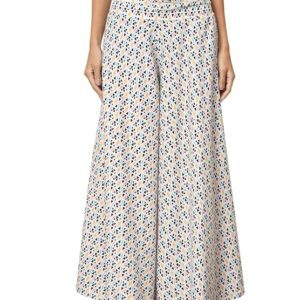 Women's Palazzo Pants | Skirt Style Wide Leg | Bohemian High Waist Elasticated Back | Casual, Vacation, Resort & Brunch Wear